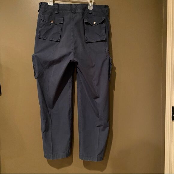 Daniel Creamieux Navy Cargo Pants Size 36/30 - Picture 4 of 5